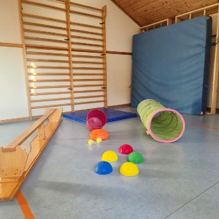 Blick in den Turnraum