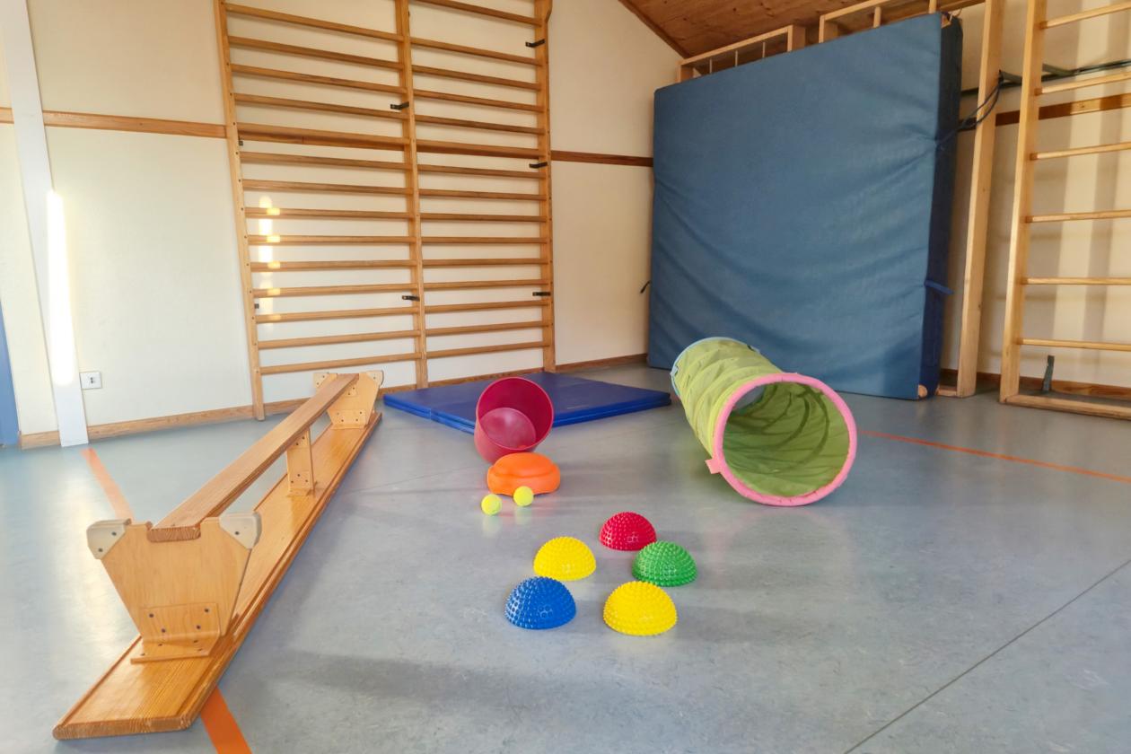 Blick in den Turnraum