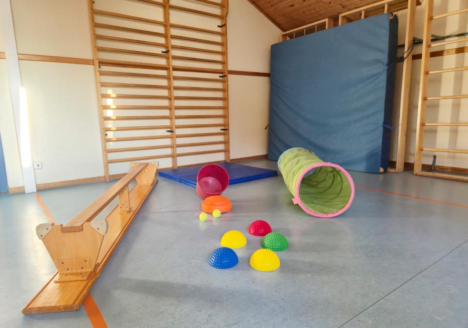 Blick in den Turnraum