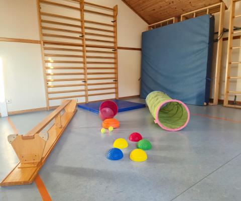 Blick in den Turnraum