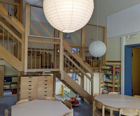 Spielebene im Gruppenraum
