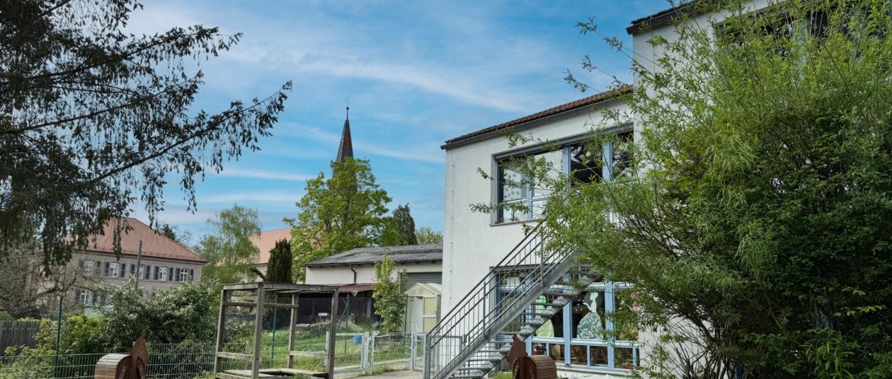 Spielbereich im Garten