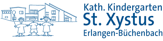 Kopf der Homepage der Pfarrei St. Xystus Erlangen